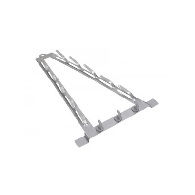 PORAJ-WIESZAK METALOWY NA POKRYWY SZARY