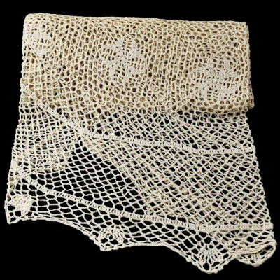 MESA-OBRUS SZYDEŁKOWY 021 BEŻ/NATURALNY *OWAL* 140X220