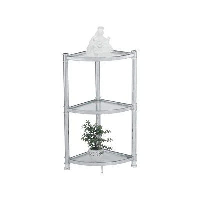 MX3032-REGAŁ 3 PÓŁKOWY SZKLANY NAROŻNY