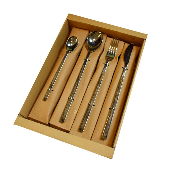 PIN-ZESTAW 24 ELEM. SZTUĆCÓW *SUSHI KING* WENGE WOOD/WENGE