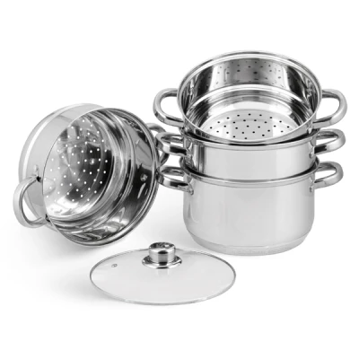 EB-5-EL. GARNEK DO GOTOWANIA NA PARZE 22CM 8907