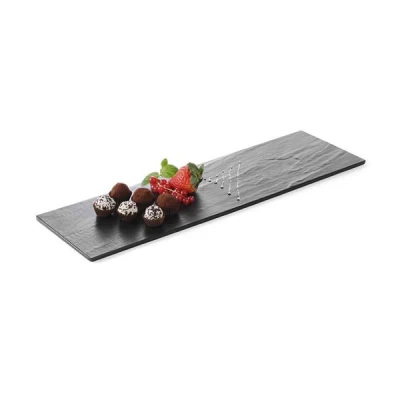 HENDI-PŁYTA DO SERWOWANIA Z MELAMINY IMITACJA ŁUPKA 325X260X7MM 561379