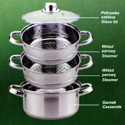 KH-3328 KPL.4EL. DO GOTOWANIA NA PARZE 22CM