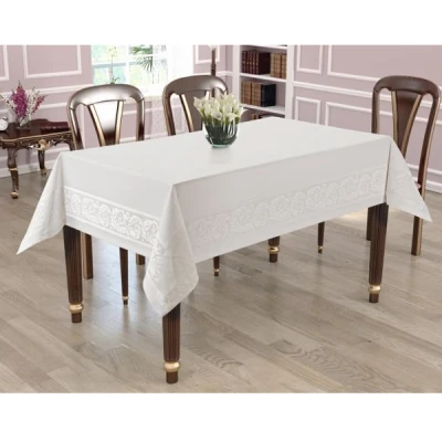 MESA-OBRUS *LAURA* 140X260 BIAŁY 320