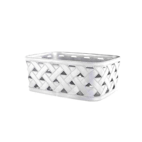 KAT-KOSZYK DECOBELLA IMITACJA SKÓRY 22X32X13CM