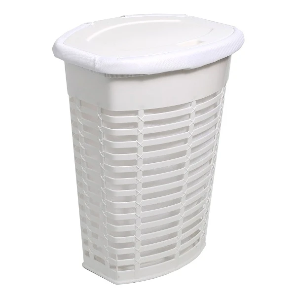 KATEX-KOSZ NA BIELIZNĘ *PALM* 50L *BIAŁY*