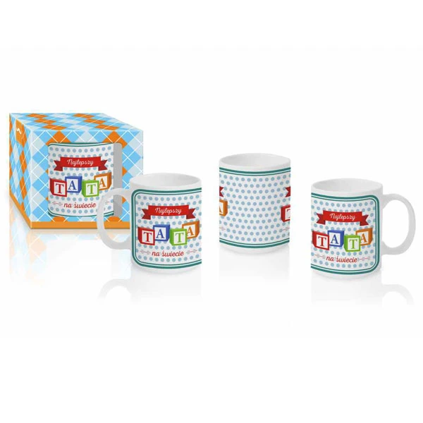 BG-KUBEK BOSS 300ML *NAJLEPSZY TATA NA ŚWIECIE-KLOCKI*