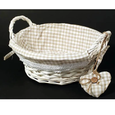 DM-KOSZYK DEKORACYJNY OKRĄGŁY MAŁY 13A266