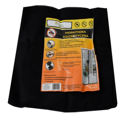 FEN-MOSKITIERA MAGNETYCZNA CZARNA 210X100 011041