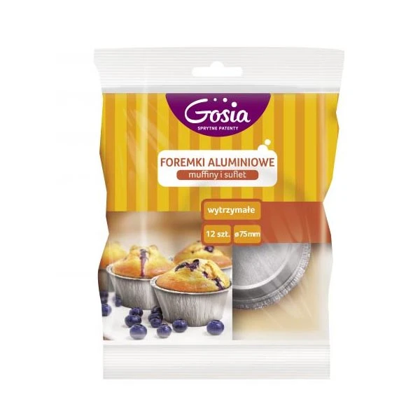 FOREMKI ALUMINIOWE MUFFINY I SUFLET A'12