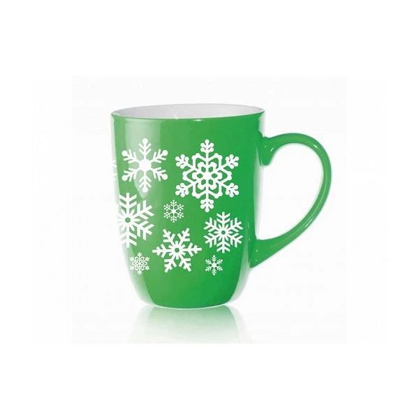 GLA-KUBEK BRUNO 300ML ŚNIEŻKI ZIELONE